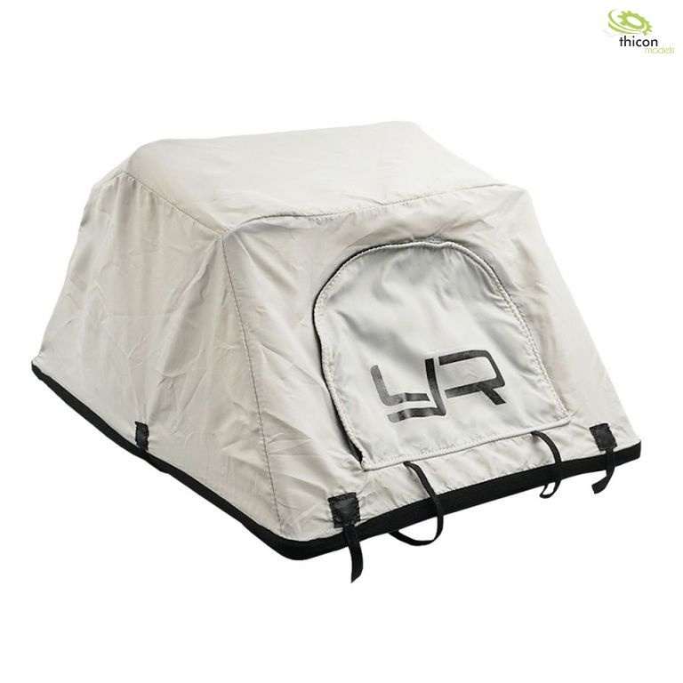 1:10 roof tent with roof rack and ladder