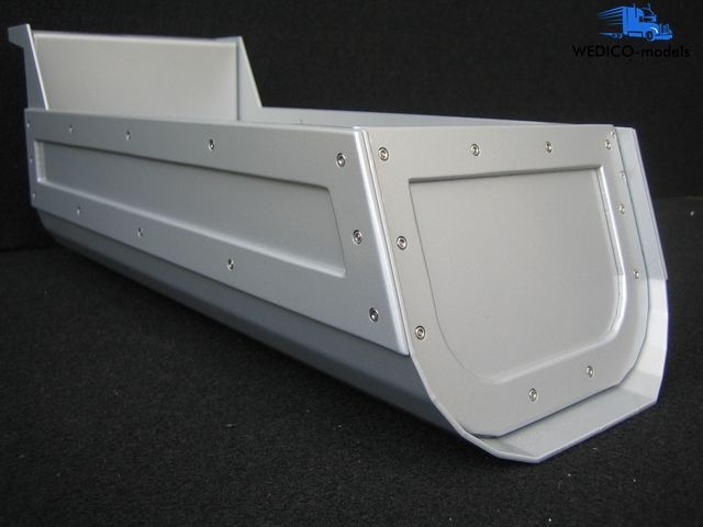 Dump body HP for Peterbilt 359, white