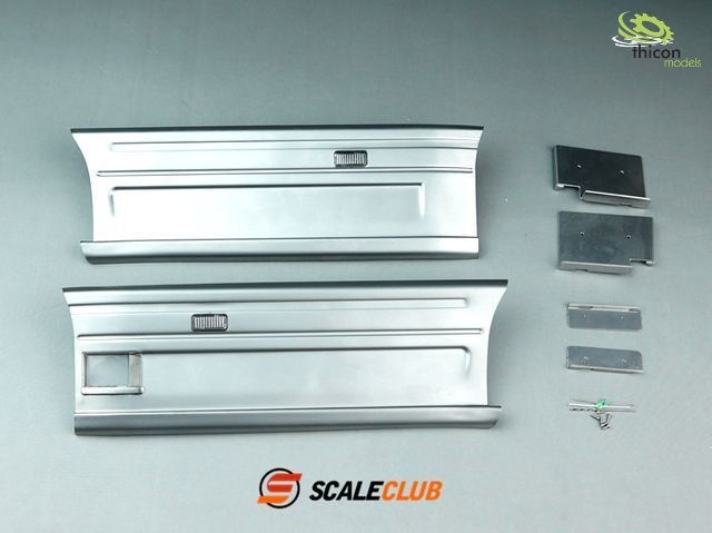 1:14 Side panel for Scania 2-axle aluminum removable