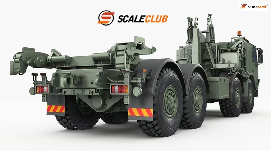 1:14 Militär 8x8-Gelände-LKW T815 mit Abrollaufbau RTR, PL18