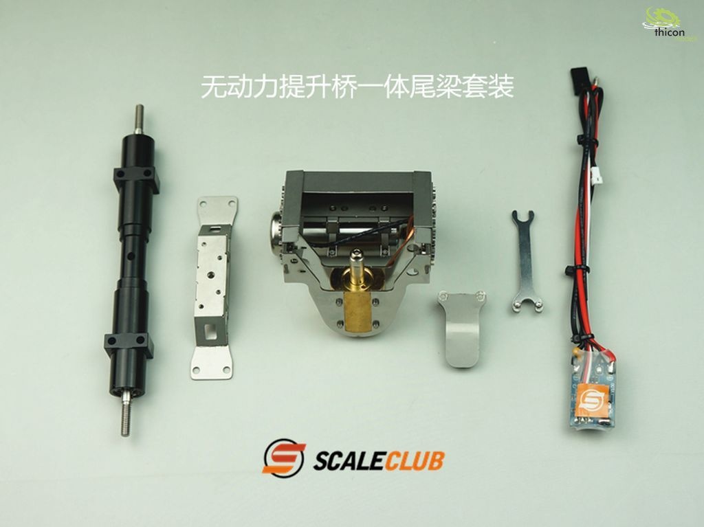 1:14 hydraulic lift axle SCANIA for non-driven axle