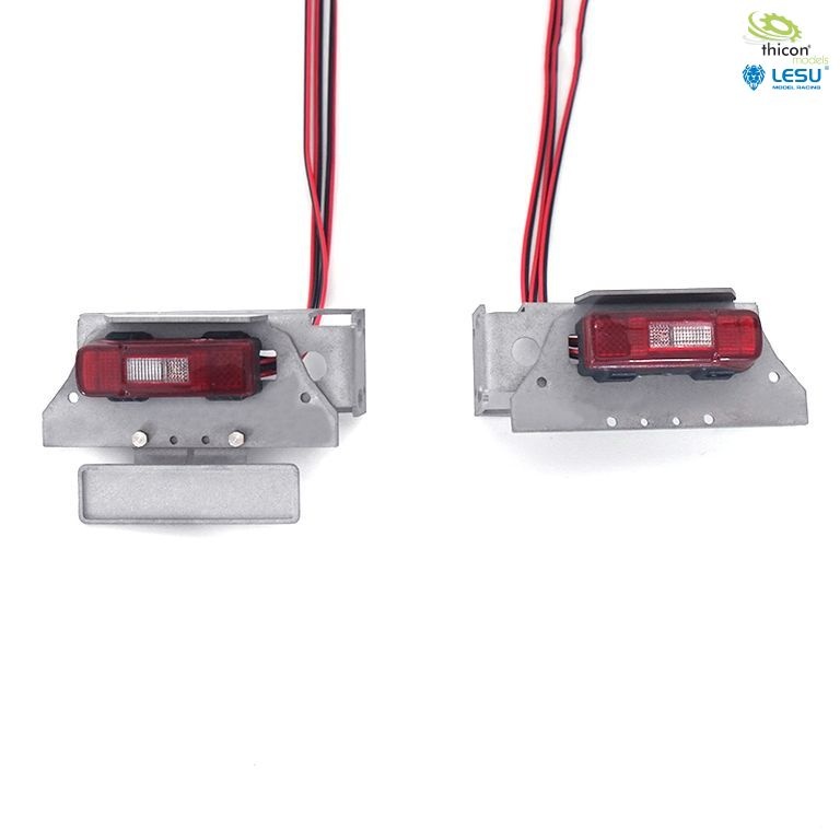 1:14 taillights for VOLVO with LED and holder v2