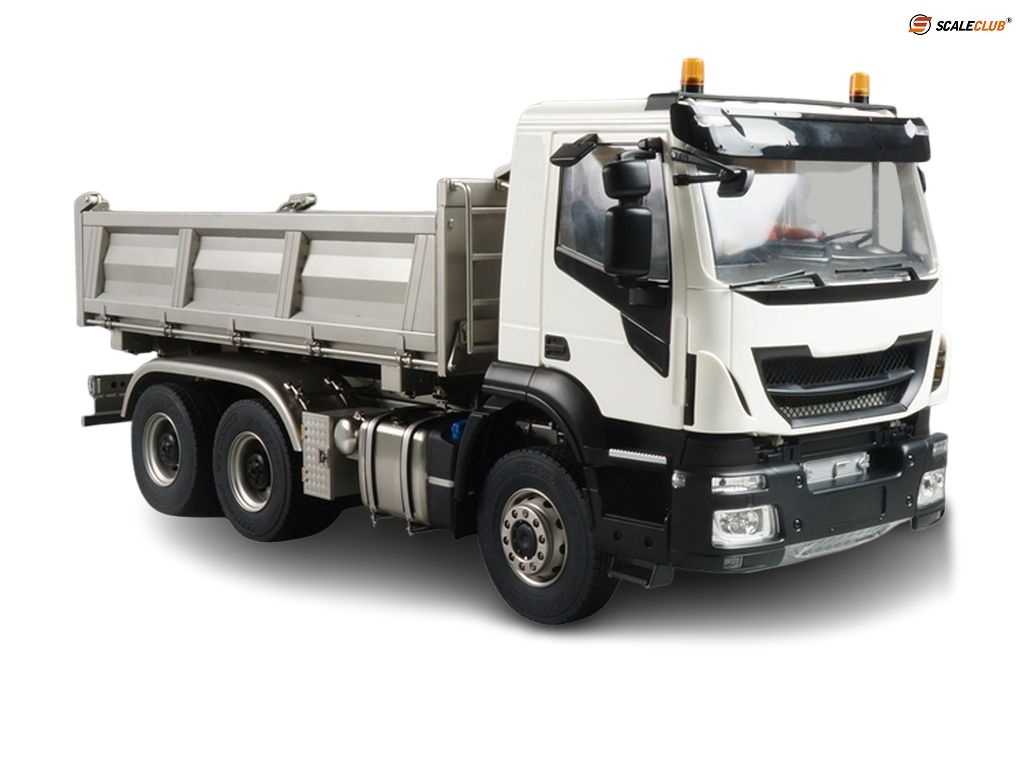 1:14 Stralis X-Way 3-side tipper 6x6 with hydraulics