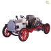 Classic car made of metal with electric motor and Bluetooth